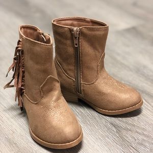 NWOT Toddler Fringe Boots